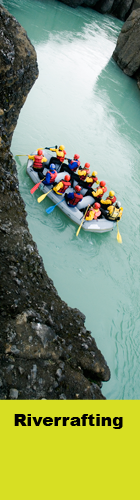 Riverrafting i Island