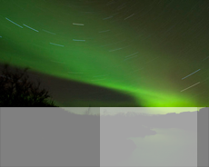 Nordlys i Island